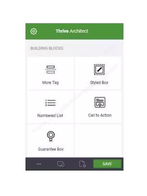 thrive architect tutorial en español