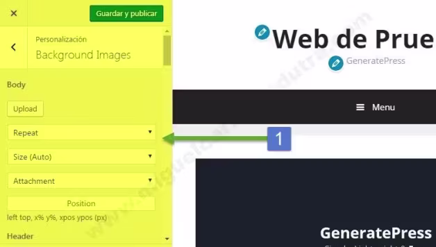 generatepress mega tutorial parte 2