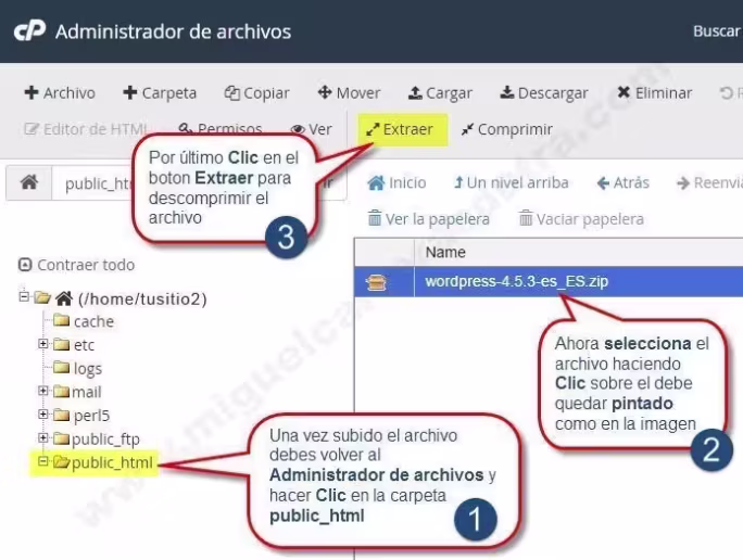 montar wordpress manualmente