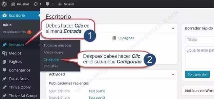 crear un blog en minutos