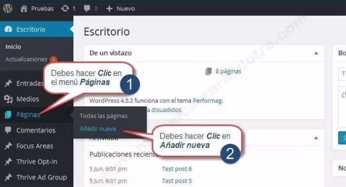 crear un blog en minutos