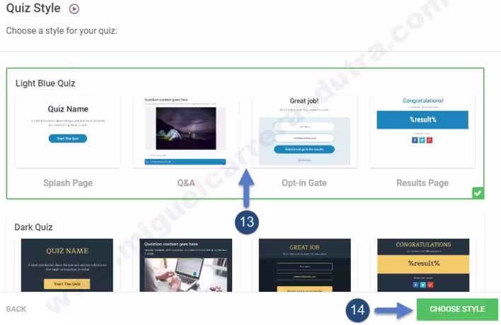 thrive quiz builder tutorial