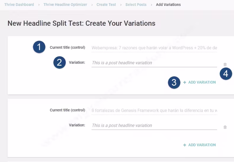 Thrive Headline Optimizer