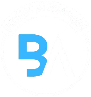 Logo de Benoit Alexandre (Mode Sombre)