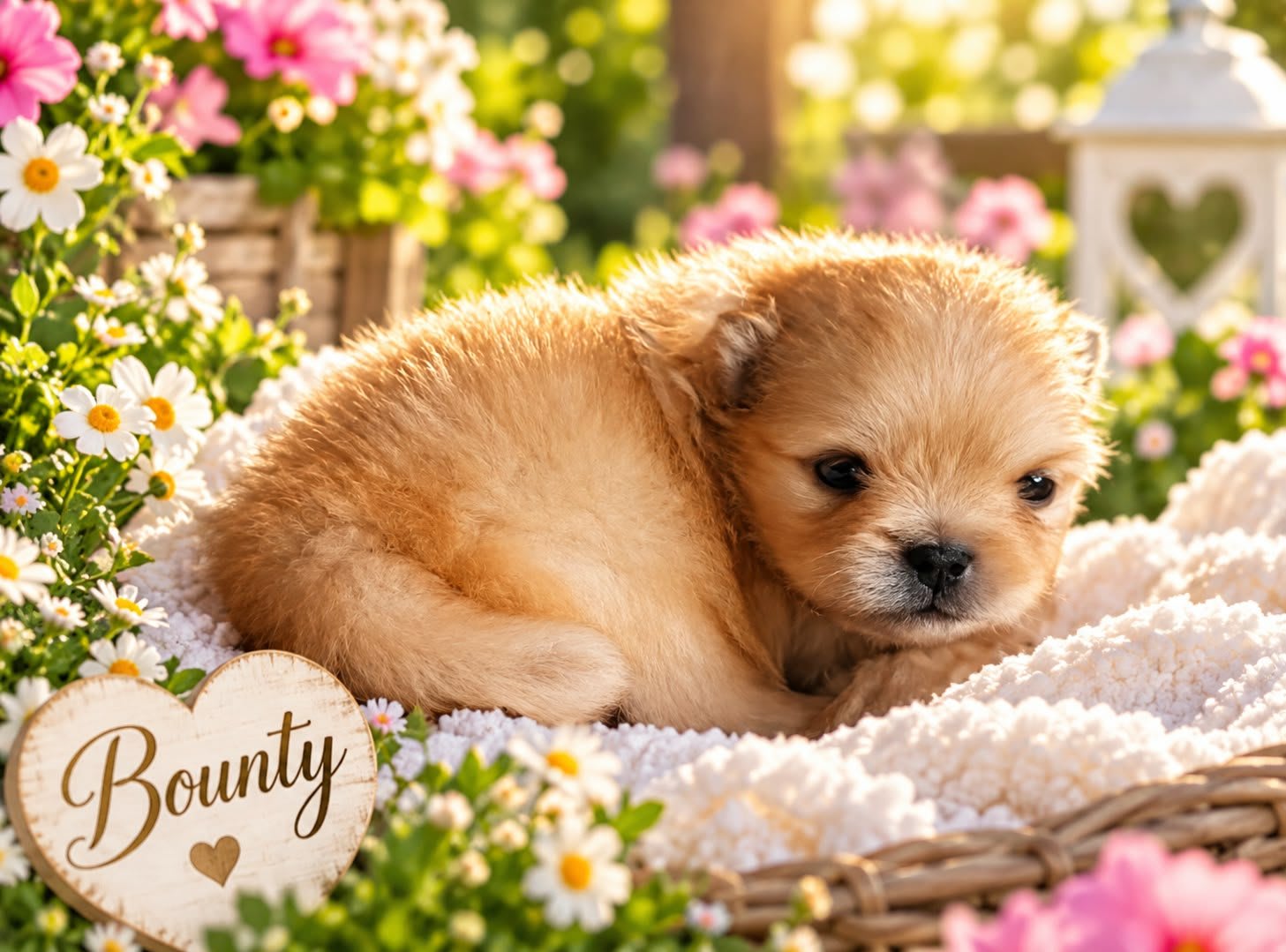 Bounty pomeranian