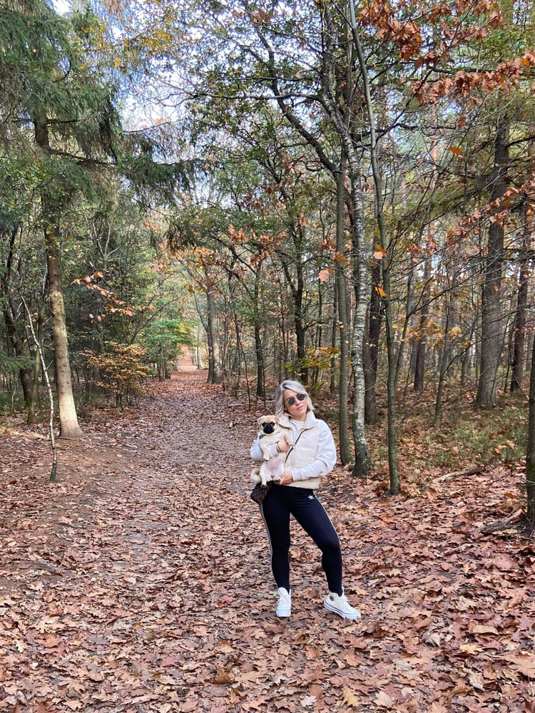 Lekker samen aan de wandel.