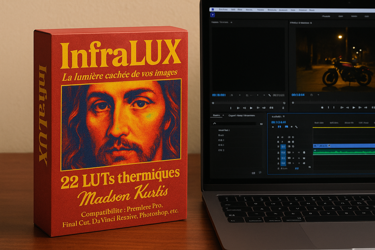 InfraLUX LUTs sur Premiere Pro — aperçu