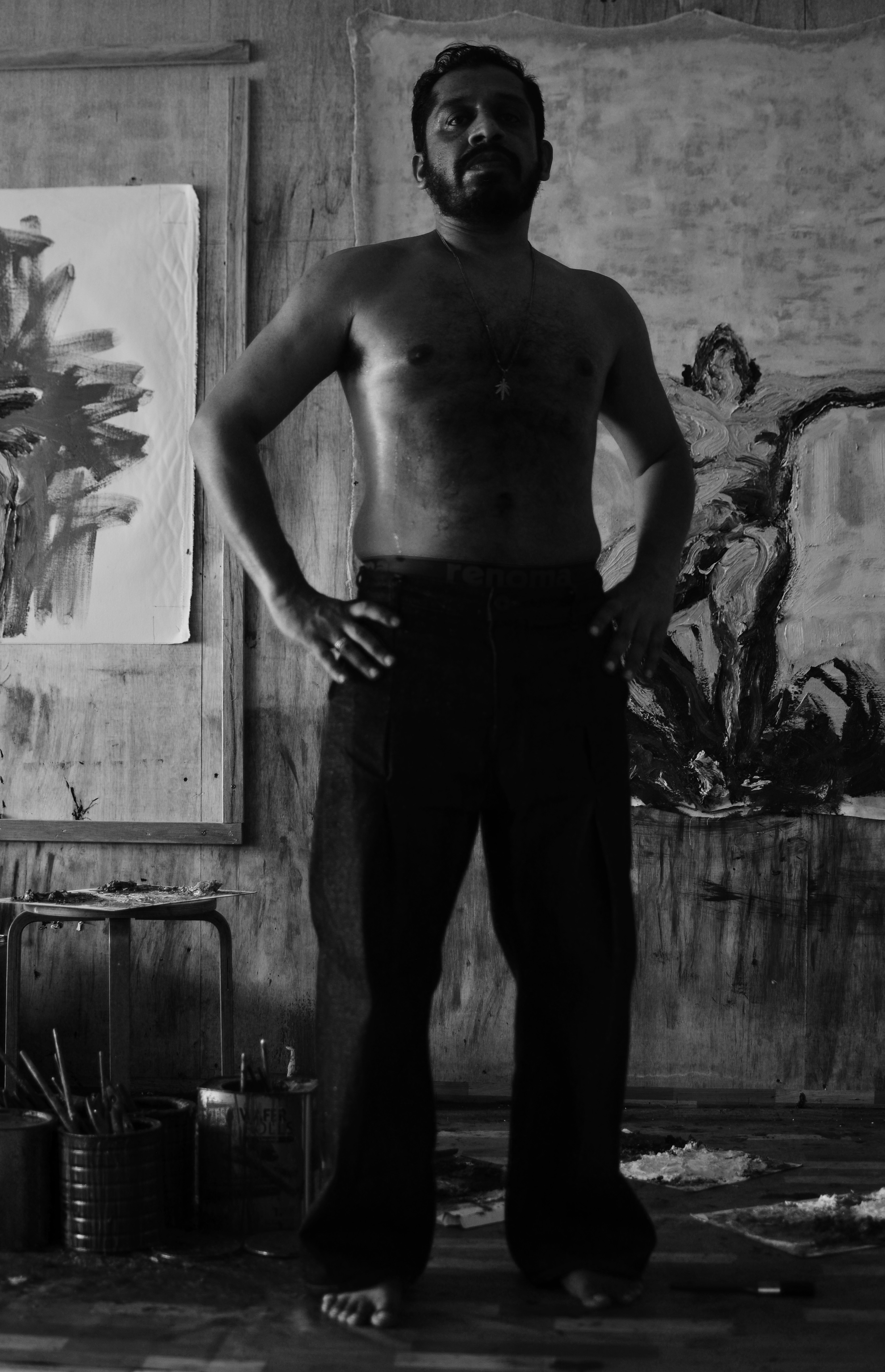 Sanker Ganesh in studio