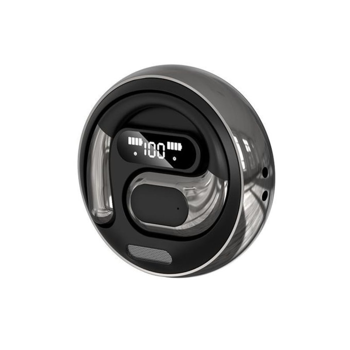 Open-Ear Wireless Sports Earphones with Earhooks Stereo Hanging Ear Headphones for Running Cycling -