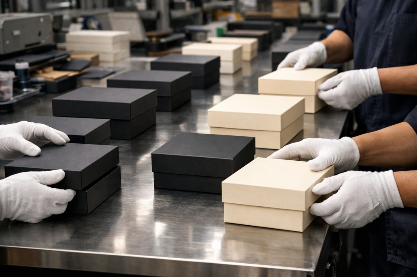 Shipping container yard