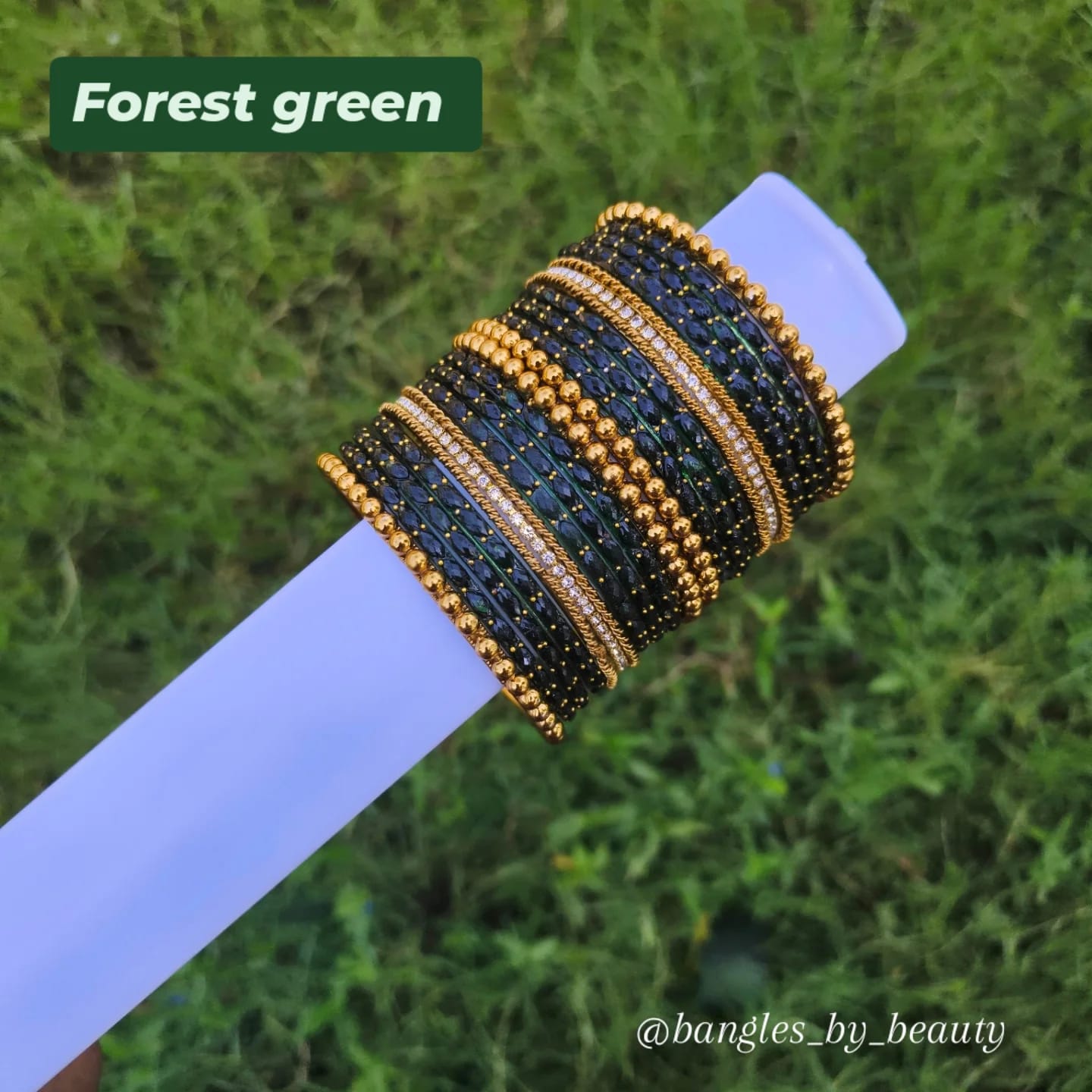 Raindrop Glass bangles