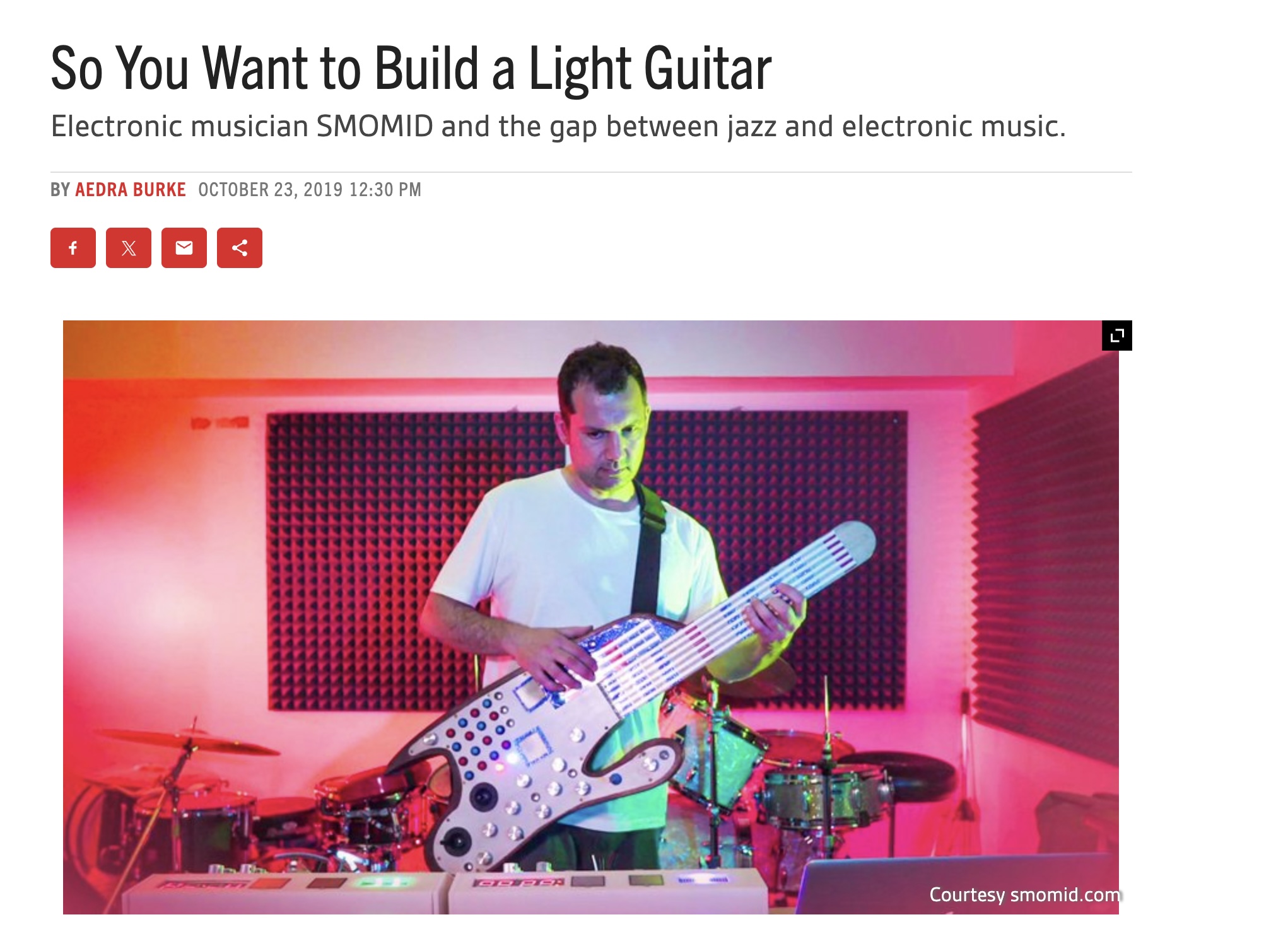 So You Want to Build a Light Guitar