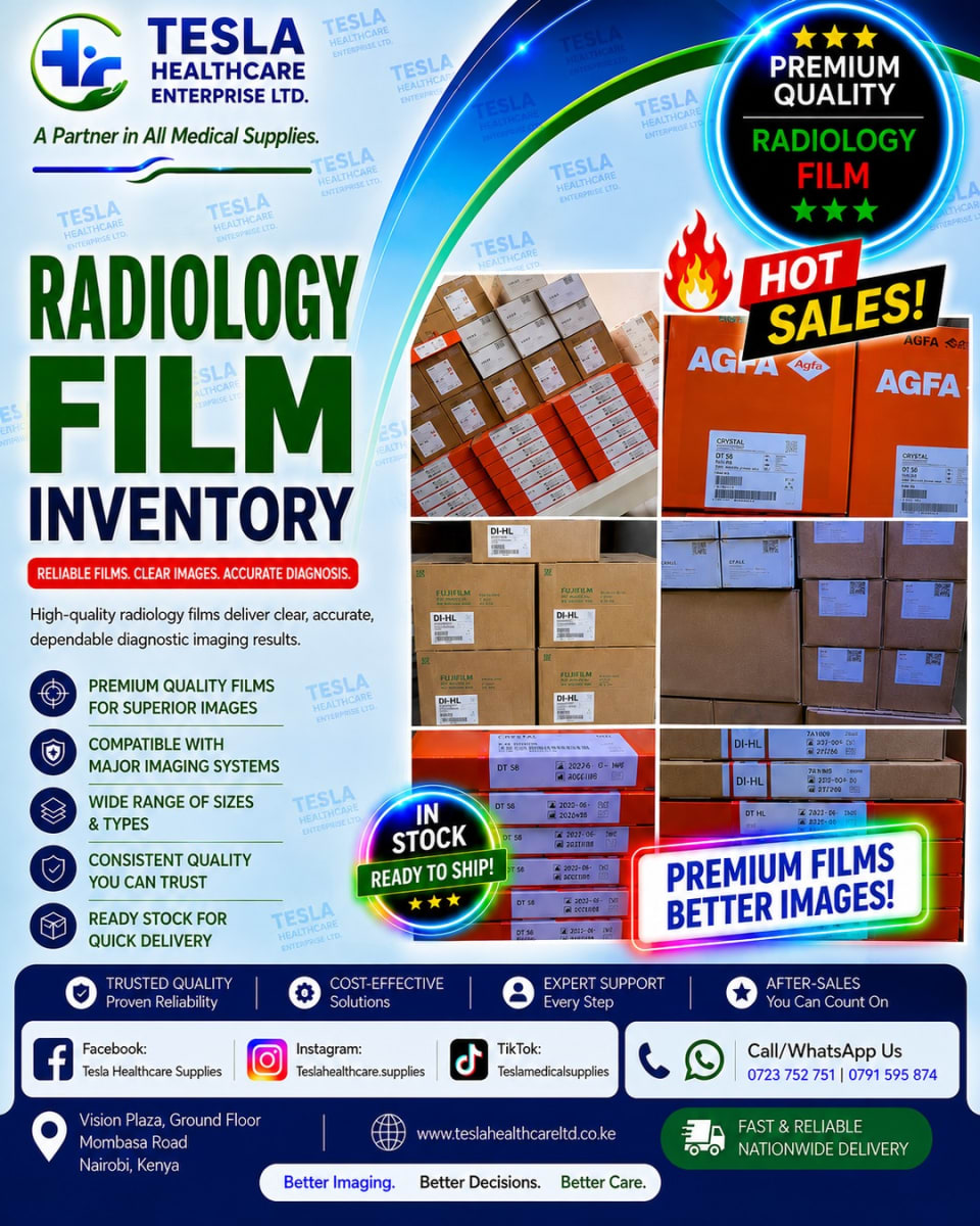 All Radiology Films & Sizes - Image 1