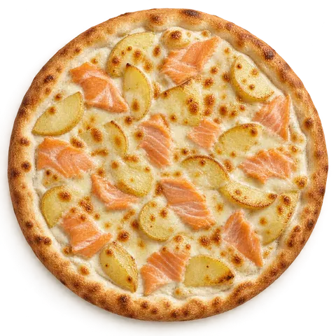 Pizza Saumon, illustration