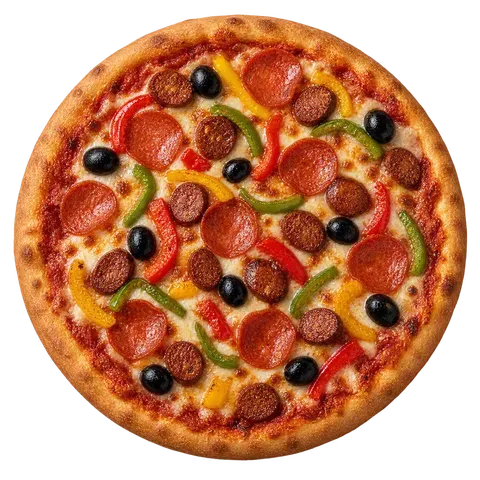 Pizza Mexicaine, illustration