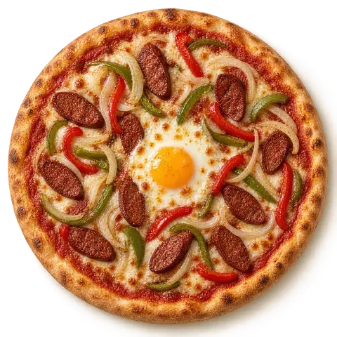 Pizza Oriental, illustration