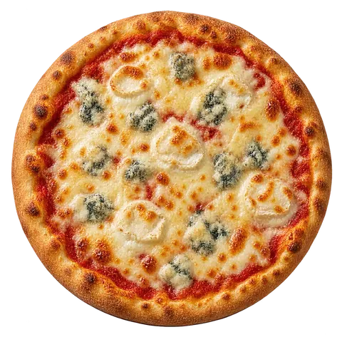 Pizza 4 Fromages, illustration