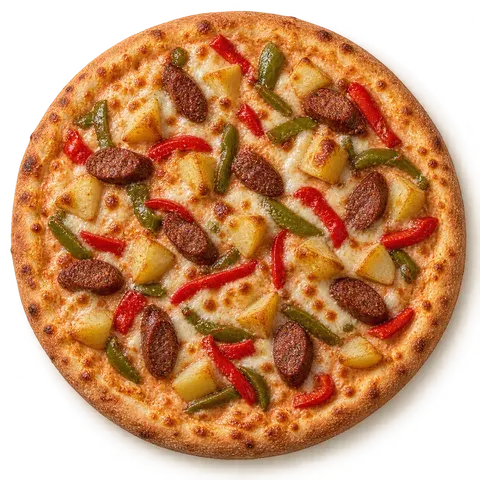 Pizza L’Algérienne, illustration