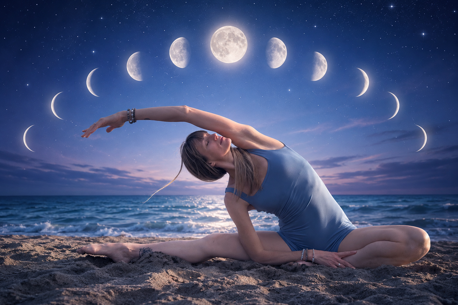 Il percorso di Let it Yoga accompagnato dalle fasi della Luna