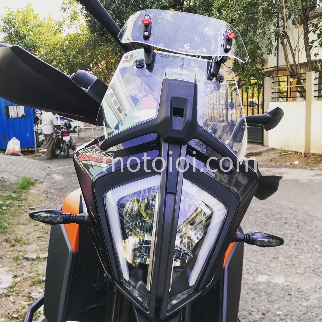 Windshield Extension For Ktm 390 Adventure - Motoioi