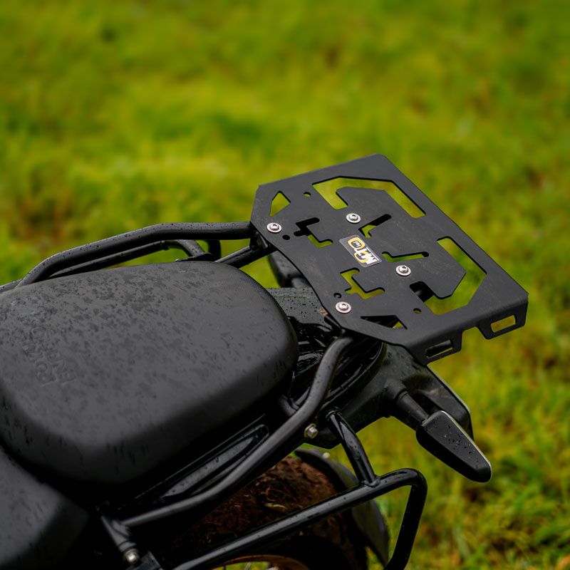Himalayan 450 Top Rack | Wide Luggage Area | Motoioi