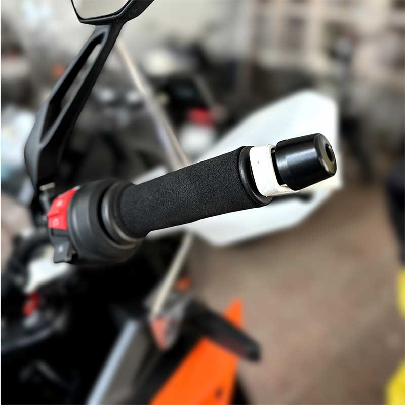 Motorcycle Handlebar Foam Grips Featured