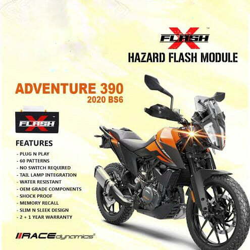 FLASH X HAZARD FLASH MODULE FOR KTM 390 ADVENTURE