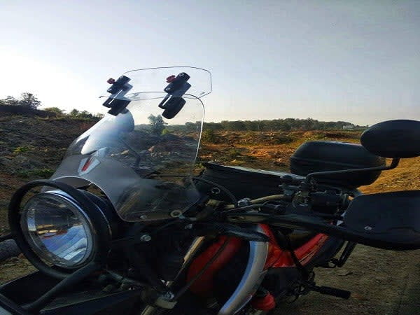 Windshield Extension For Royal Enfield Himalayan