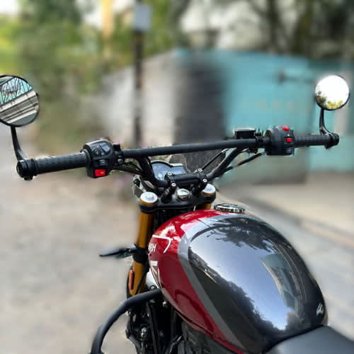 Triumph Speed 400 Handlebar Touring Style