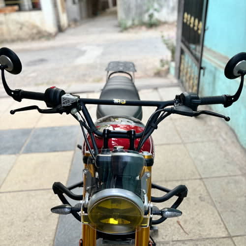 Triumph Speed 400 Handlebar Touring Style