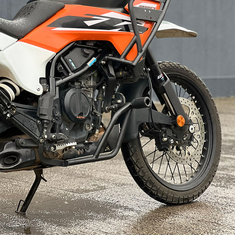 2025 KTM 390 Adventure Engine Guard With Slider
