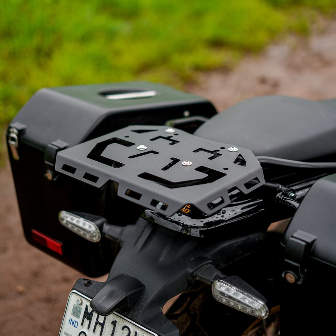 Himalayan 450 Top Rack | Wide Luggage Area | Motoioi