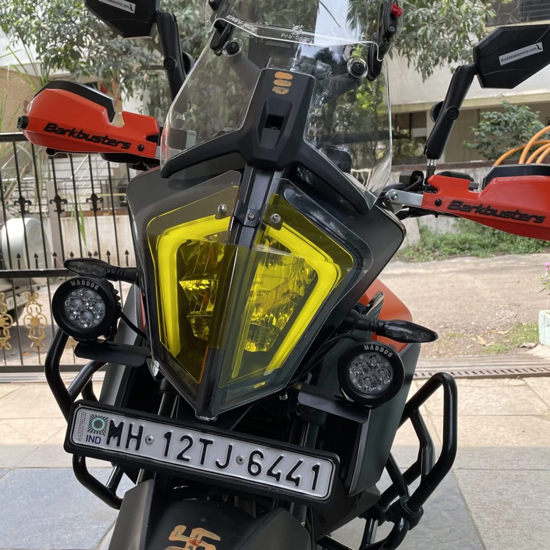 KTM 390 Adventure Headlight Guard - Impact Resistant | Motoioi