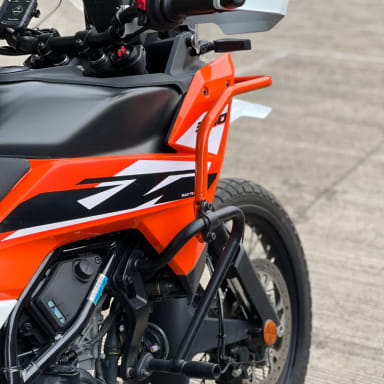 2025 KTM 390 Adventure Crash Guard Rally Style by Motoioi