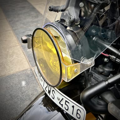 himalayan 450 headlight grill