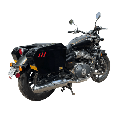 Tour X Pannier For Super Meteor 650 | Motoioi
