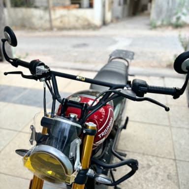 Triumph Speed 400 Handlebar Touring Style