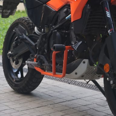 2025 KTM 390 Adventure Engine Guard With Slider