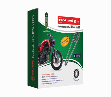 KAWASAKI NINJA 650R ROLON CHAIN & SPROCKET KIT