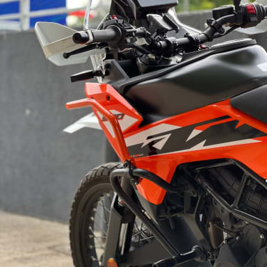 2025 KTM 390 Adventure Crash Guard Rally Style by Motoioi