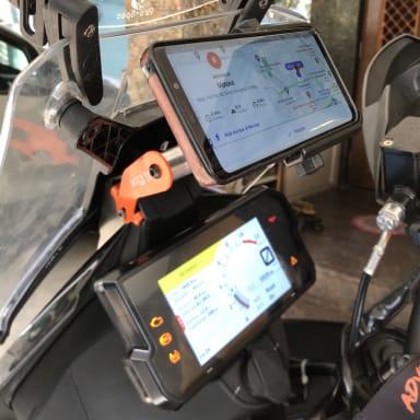 KTM 390 Adventure GPS/Phone Mount | Motoioi
