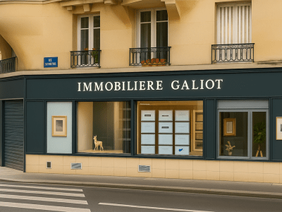 Murs libres ex-agence immobilière, 29 rue Dareau · Paris 14e - Image 1