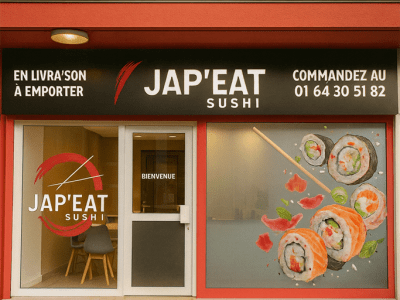 Murs occupés restaurant Jap-Eat avec extraction · Thorigny-sur-Marne (77) · Rentabilité 8,57 % - Image 1