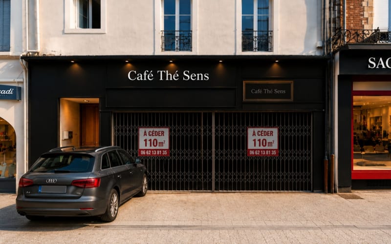 Photo 1 - Off market · Murs occupés salon de thé · Sens (89) · Rentabilité 7,2 %