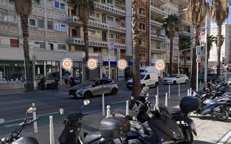 Photo 2 - OFF Market - 2 Murs commerciaux - Pizzeria avec extraction - Toulon - Renta : 7,5%