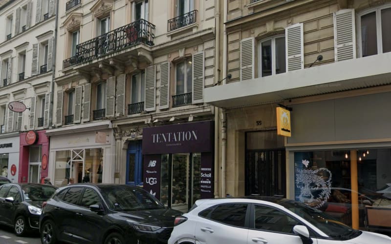 Photo 1 - EXCLUSIF - Murs Occupés Alino Tentation Dans La Rue Prime de Levallois-Perret