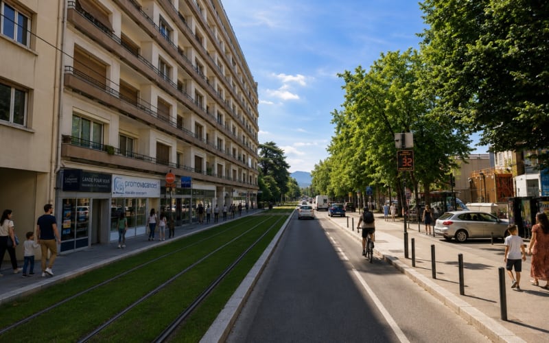 Photo 1 - Off market · Murs occupés épicerie · Grenoble (38) · Rentabilité 10,55 %
