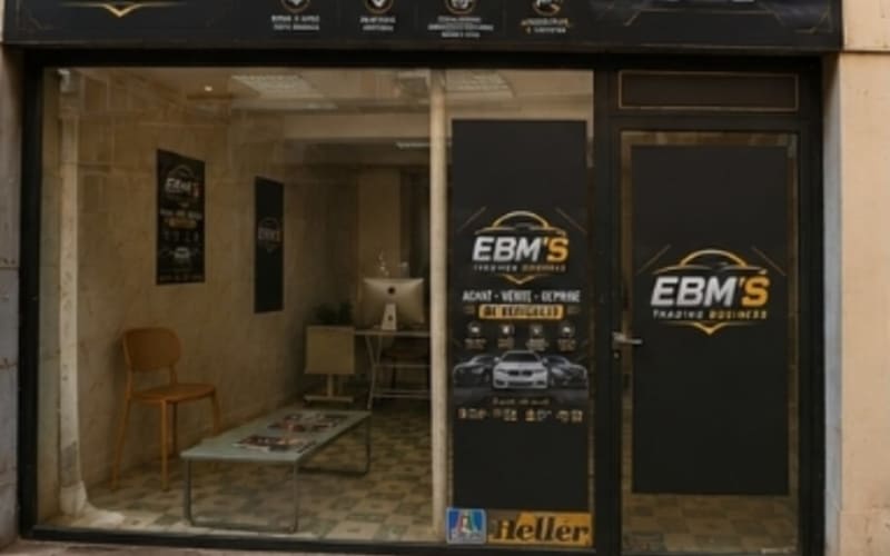 Photo 1 - Exclusivité - Murs Occupés Rue Prime Pietonne (Ex Coiffeur) EBM'S TRADING BUISNESS Commerce de voitures et de véhicules automobiles légers à 10% de rentabilité à Nevers