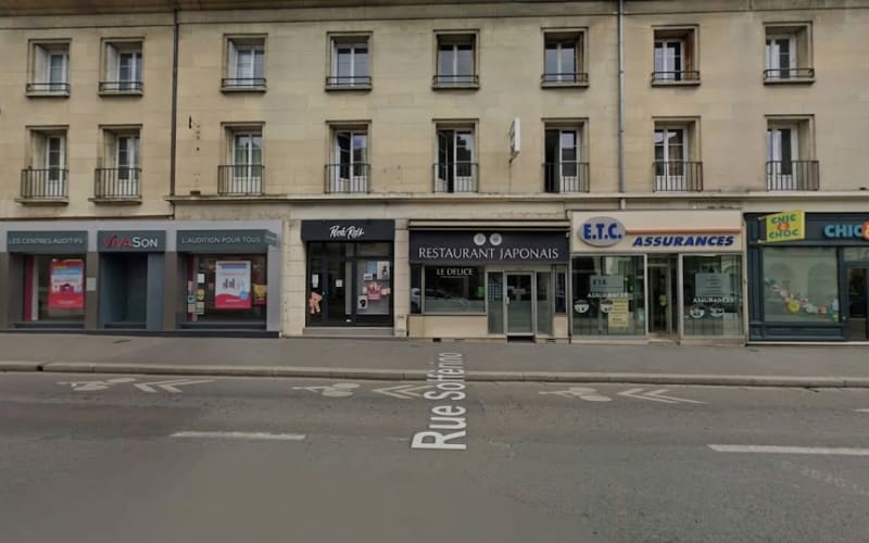 Photo 1 - Murs occupés restaurant japonais Le Délice avec extraction · Compiègne (60) · Rentabilité 7,50 %