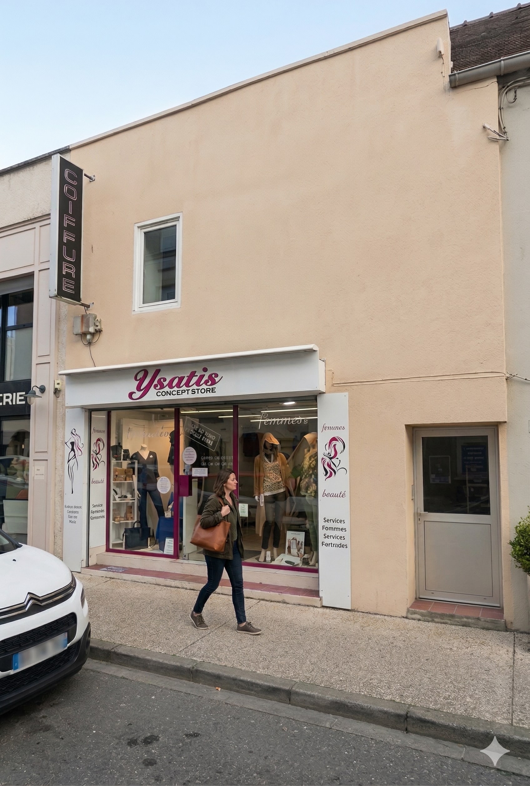 Photo 1 - OFF MARKET - Murs Occupés YSatis Coiffeur, Orsay